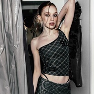 Badblood  91 Vintage Club One Shoulder Tank