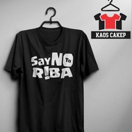 COOL RIBA SAY NO TO RIBA DAKWAH T-SHIRT