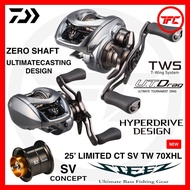 2025 DAIWA STEEZ LIMITED CT SV TW 70XHL 25’ Baitcast Reel BC Baitcasting Cast