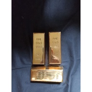 Miniature Gold Bars 1000 gr Gold Size 16 x 7 x 4 cm