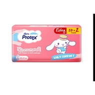 Hers Protex Daily Sanitary Napkins comfort WINGS Cinnamoroll 23.5 cm 20 + 2 pcs Pink