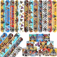 48 PCS ATV Slap Bracelets Party Favors Four Wheeler ATV Wristbands Bracelets Goodie Bag Fillers for 