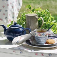 丹麥GreenGate Hailey petit white 桌旗 / 茶巾 / 餐巾布