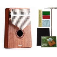 Kalimba Kayu Premium Alat Musik Perkusi Tradisional Akustik Piano Petik Jari