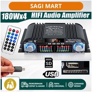 Amplifier BT-998 Power Amplifier Bluetooth Karaoke Amplifier Subwoofer