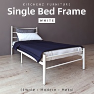 KitchenZ Single Bed Frame Katil Besi katil single Metal 3V katil murah