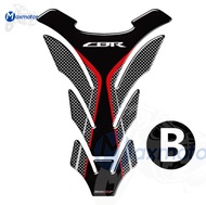 Đối với HONDA CBR 150R cbr650f cbr650r CBR300R cbr500r 3D Carbon Nhãn dán xe máy miếng bảo vệ bình x