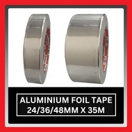 M-ONE Aluminium Foil Tape 24mm/ 36mm / 48mm x 35m Aluminium Tape