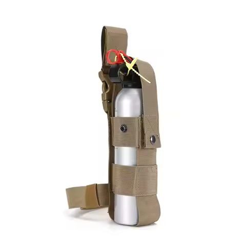 Tactical Drop Leg Kettle Water Bottle Holster,MK9 Pouch Belt Carriers,Thigh Pack Leg Bag,Pepper Spra