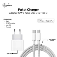 【100% new】CHARGER 20W  TIPE-C Nylon / Casan TYPE-C / Kepala Charger / Adapter 20W / Kabel data / Fas