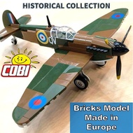 COBI Spitfire MK.I Royal Airforce Fighter Plane Duxford Museum Official Model 1/48 pcs Made in Europ