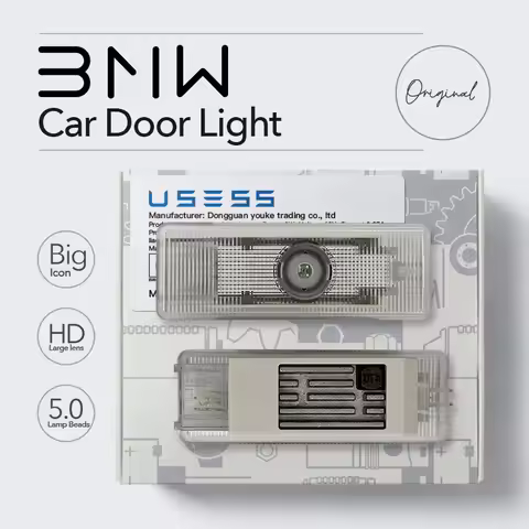 Welcome Car Door Light For BMW 3Series 1 2 4 5Series Projector Lamp Car icon X1 X3 X5 X2 7Series F30