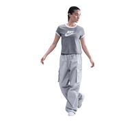 Nike Sportswear Women's Short-Sleeve Ringer T-Shirt - Grey