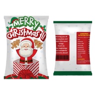 Chip Bag for Christmas Chip Bag Party gift bag goodies A4/A5/A6 Custom Chip Bag goodies murah Doorgi