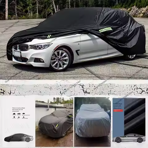 Allweather Full Car Cover for BMW 4er F30/F31 2013-2020 Sunroof Outdoor Waterproof Windproof