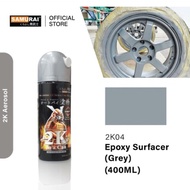 SAMURAI 2K04 GREY EPOXY SURFACER SPRAY TIN AEROSOL