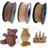 3D Wooden PLA 3D Printer Filament 1.75mm 1kG/500G/250G Mahogany Wood Color 3D Printing Materials Sup
