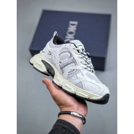 Pure Original DIOR DIOR DIOR Chrono Round Toe Lace-Up Sports Running Shoes Life Casual Shoes 24ss Th