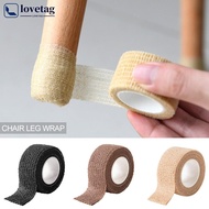 LOVETAG 2.5cm*4.5m/roll Self Adhesive Chair Leg Cover Table Leg Wrap Anti-slip Stool Legs Protection Pad Furniture Foot Silent Mat R5X3