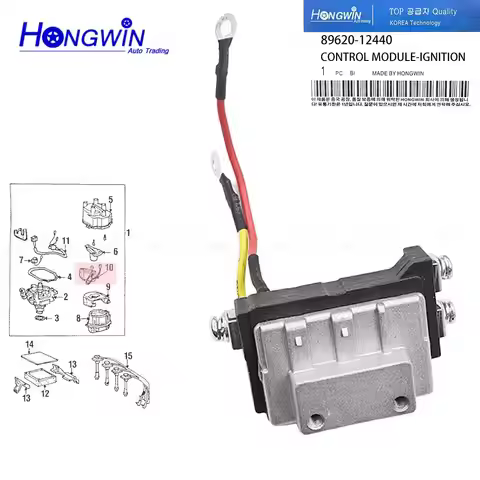 OEM NO. 89620-12440 Ignition Control Module Fits Toyota Corolla Celica Prizm 1.6L 1.8L 93 94 95 8962