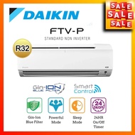 DAIKIN 1HP / 1.5HP / 2HP / 2.5HP / 3HP Non Inverter Air Conditioner (FTV-P R32) Penghawa Dingin