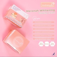 100% ORI MERONAH WHITENING GLOWING CREAM-meronah beautycare- cream wajah