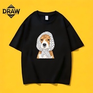 🔥100% COTTON🔥 Beagle DOG cotton Tshirt T Shirt Tee Streetwear Men Women Unisex Baju Lelaki Wanita Pe