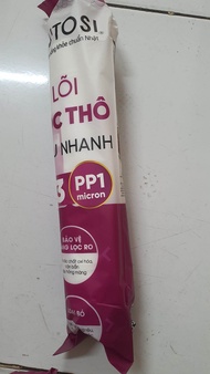 Bộ lõi lọc nước 123 MUTOSI đúc liền - Hàng chính hãng - Dùng thay cho máy lọc nước Mutosi MP-370U