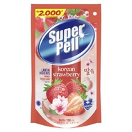 Super Pell Pembersih Lantai 100ml Korean Strawberry / Superpel Stoberi