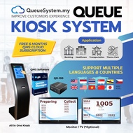 Sistem Kiosk Giliran QMS POSMarket Malaysia Stok Sedia Ada (QMS Queue Kiosk System POSMarket Malaysi