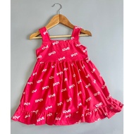 3PCS RANDOM Amanda Summer Dress for Kids Baby Girl Cotton perfect for fits from 6 months to 9 yr old