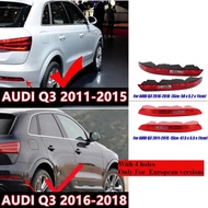 Brake Lights With bulbs For Audi Q3 2016 2017 2018 Red Car Rear Bumper Tail Light Reverse Lamp 8UD94