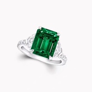 Luxury 3 CT Baguettes Cut Green Lab Grown Sapphire High Carbon Diamond Gems For Women Wedding Engage