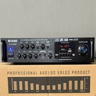 แอมป์ขยายเสียง รุ่น AV-6188BT เครื่องขยายเสียง AMPLIFIER Bluetooth MP3 USB SD CARD 2000W P.M.P.O