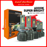 ADIVOX H1 H3 H4 H7 H11 HB3 HB4 9005 9006 Car LED Headlight Car Auto Bulb 85W 15000LM/A Pair Lamp 600