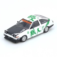 Inno64 IN64-AE86-KT 1/64 TOYOTA SPRINTER TRUENO AE86 KEIICHI TSUCHIYA Diecast Scale Model Car