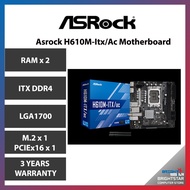 Asrock H610M-Itx/Ac Motherboard