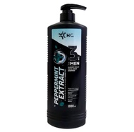 Tắm gội nam HC 3in1 bạc hà the mát 1000ml - Thái Lan