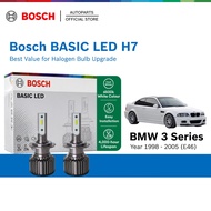 BOSCH BASIC LED H7 Halogen Headlight Retrofit Bulb for BMW 3 Series (E46) Year 1998 - 2005