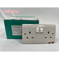COSIMO 2 Gang Switch Socket @13A