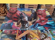 meja belajar anak murah karakter hello kity frozen doraemon tayo mixue robot spiderman robocar carr