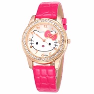 Hello Kitty Watch Kids Watch Girls Crystal Watch Hello Kitty Jam Tangan Budak