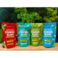 Snack at Home 113g High Protein Roasted Edamame Beans Sea Salt, Sriracha, Ranch, Wasabi Flavours