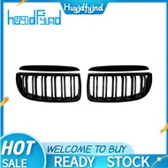 Car Front Kidney Grill Front Hood Grill Double Line Vertical Grille for     3 Series E90 E91 2005-20