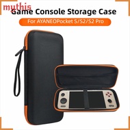 [MYTHIS] Carrying Storage Bag, Anti-Scratch Mesh Pocket Handheld Game Console Pouch, Splash Proof wi