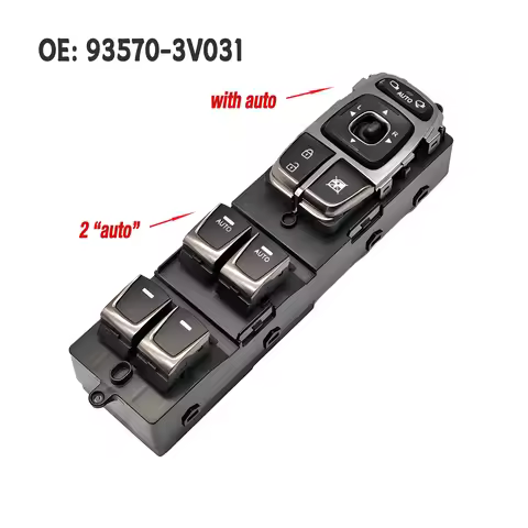 93570-3V031 935703V031 For Hyundai Azera Grandeur 2011-2015,Electric Power Master Window Switch Glas