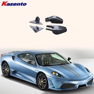 For Ferrari F430 430 Scuderia 2005-2009  Carbon Mirror Frame with Base Replacement