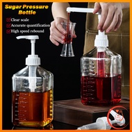 Plastic Bottles Glass Bottle Pump Welding Water Oil 1100/1600ml(10cc) Glass Container