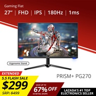 PRISM+ PG270 | 27" IPS 180Hz 1ms FHD 99% sRGB Adaptive Sync Pro Gaming Monitor [1920 x 1080]