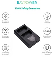 BỘ PIN VÀ SẠC MÁY ẢNH FUJIFILM NP-W235 Ravpower for fujifilm X-T4 X-T5 X-H2s....